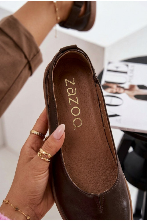 Ballerina's Barefoot Zazoo 10217 chocolade kleur