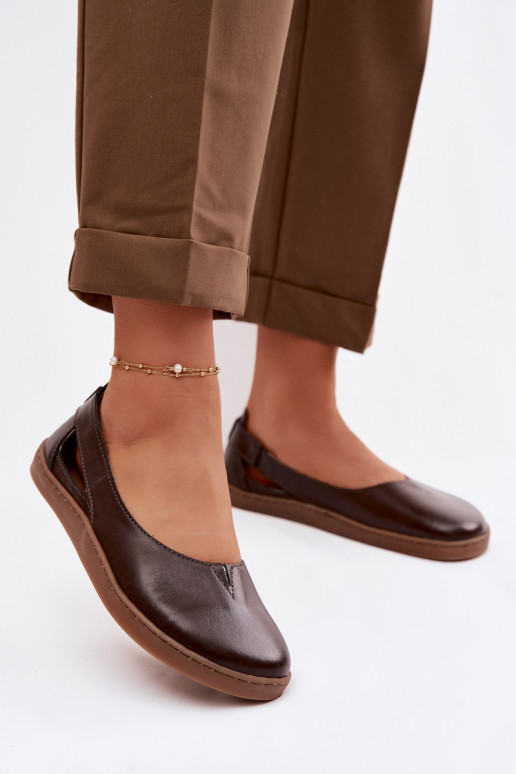 Ballerina's Barefoot Zazoo 10217 chocolade kleur