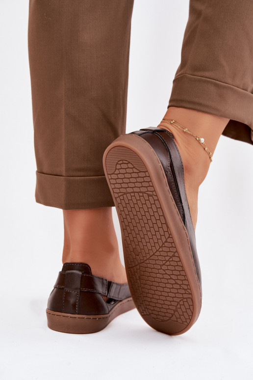 Ballerina's Barefoot Zazoo 10217 chocolade kleur