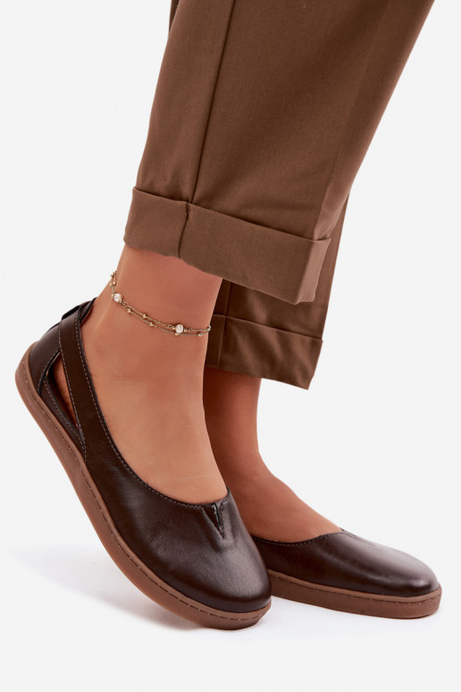 Ballerina's Barefoot Zazoo 10217 chocolade kleur