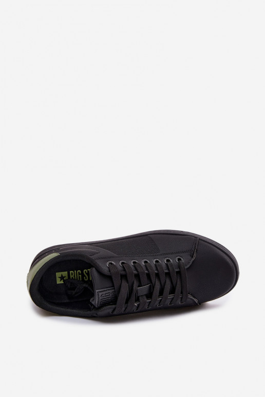 Sportieve schoenen voor mannen Big Star TT174301 zwarte kleur