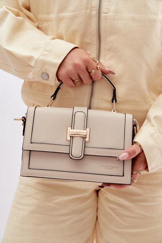 Handtas Postbode Helderbeige Nelsera