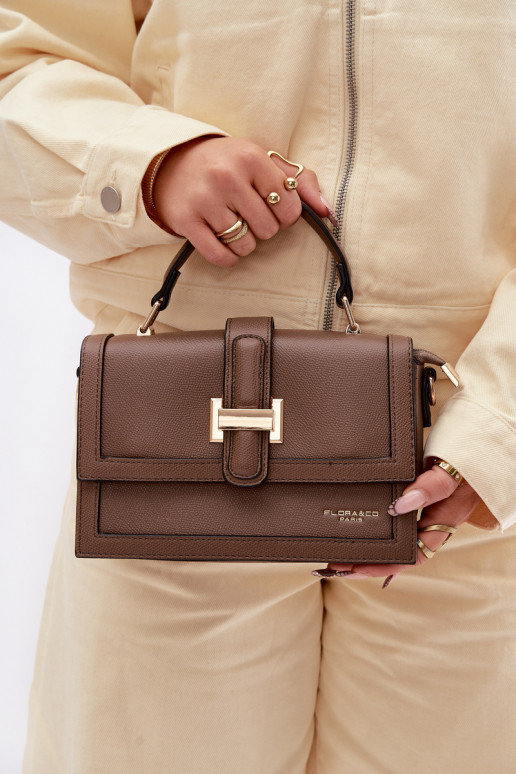 Handtas Postbode Bruin Nelsera