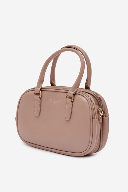 Handtas Typu Een stam Klein van ecoleer Donkerbeige Soraya