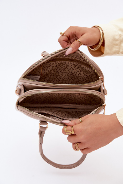 Handtas Typu Een stam Klein van ecoleer Donkerbeige Soraya