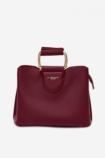 Handtas Een stam Klein van ecoleer bordeaux Lorielle