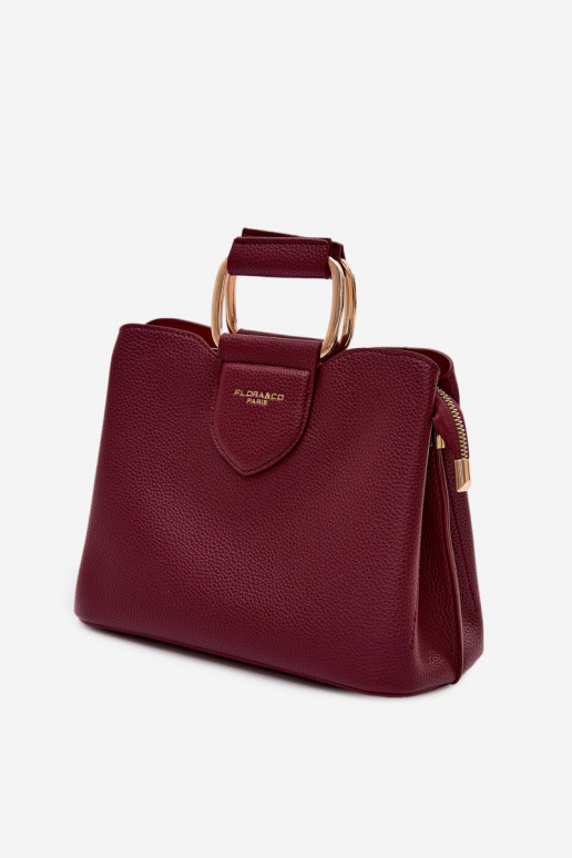 Handtas Een stam Klein van ecoleer bordeaux Lorielle