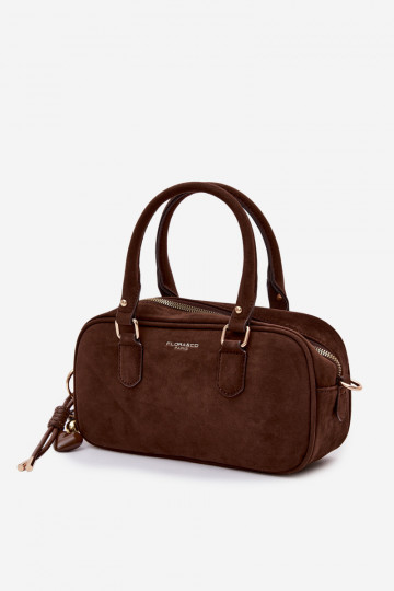 Handtas Typu Een stam Kleinvan eco-suèdeu CzekoladoIna Annelle 2