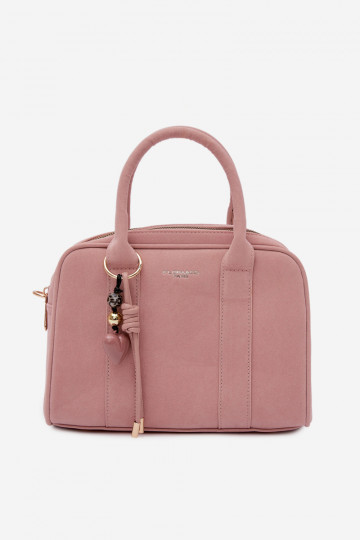 Handtas Typu Een stam van eco-suèdeoInaBrelokiem roze Sorielle