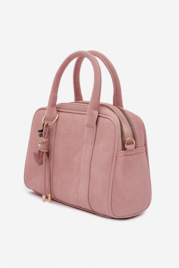 Handtas Typu Een stam van eco-suèdeoInaBrelokiem roze Sorielle 2