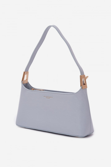 Tas van synthetisch leer in blauwe kleur Tielle 2