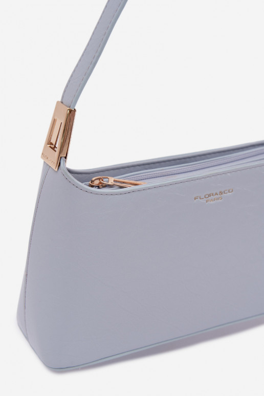 Handtas van ecoleer BlauIn Tielle