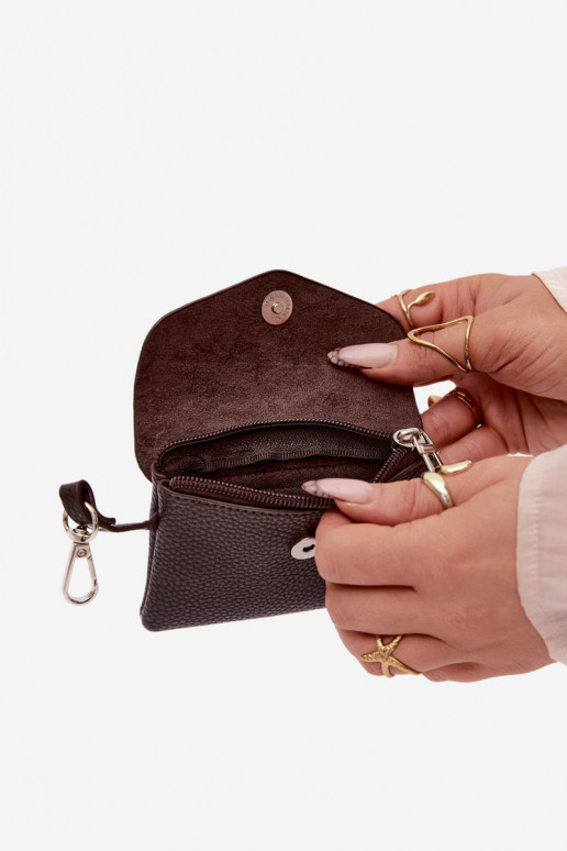 Portmonetka VrouInelijk van ecoleer CzekoladoIna Calienne