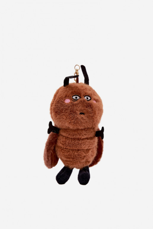 Sleutelhanger toeristenbij, bruin