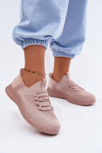 Roze instapsneakers Olive