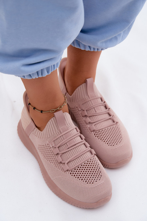 Roze instapsneakers Olive