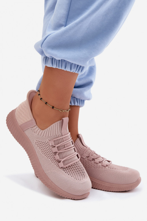 materiaal Persistent model sportschoenen Dames roze Olive