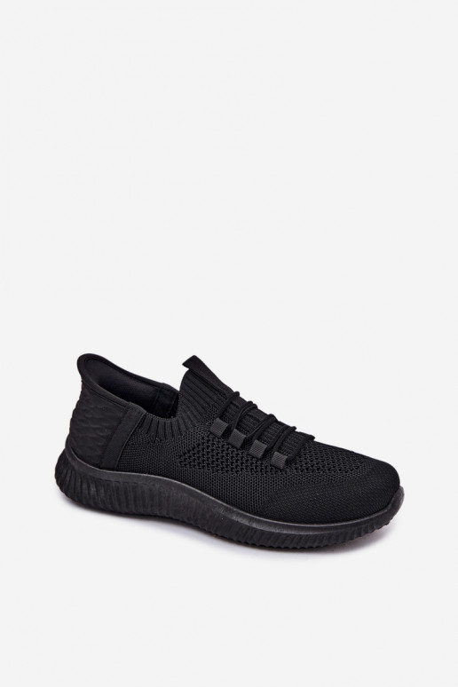 Zwarte instapsneakers Olive