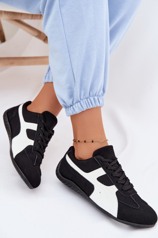 Zwarte sneakers voor dames Tai