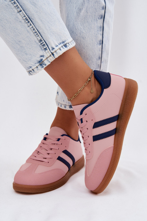 Sneakers model schoenen Dames roze Seabell