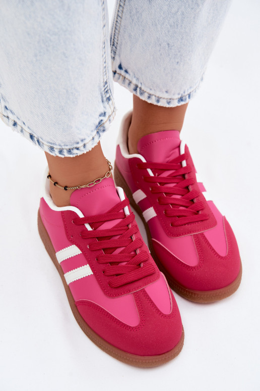 Sneakers model schoenen Dames roze Seabell