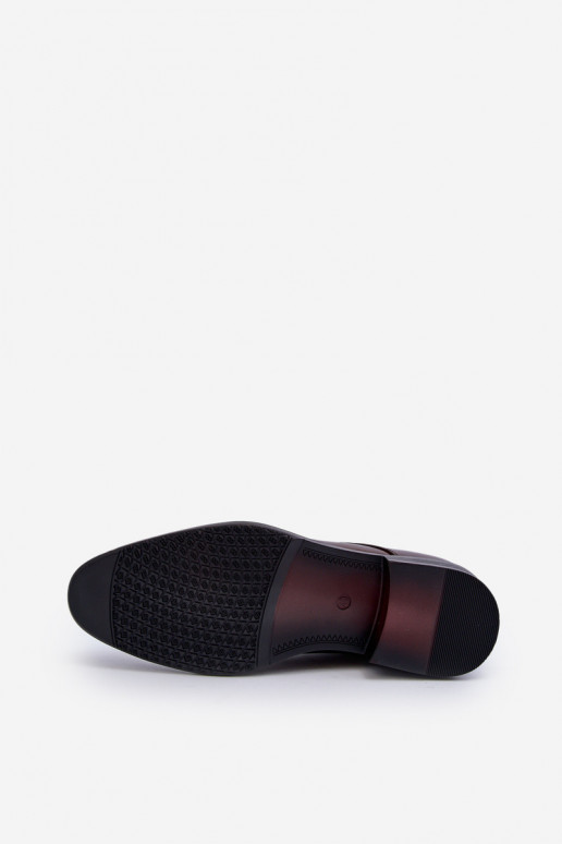 Heren elegante schoenen bruin Jenavee