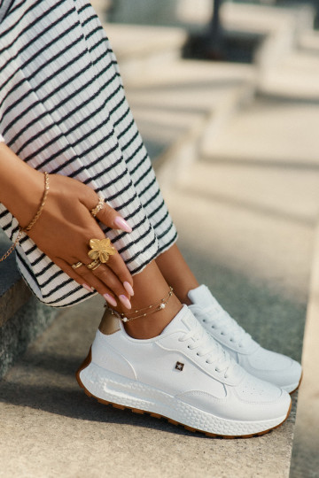 Dames sportschoenen Big Star wit