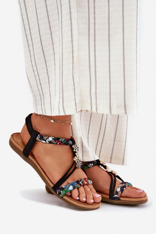 Dames sandalenPrzypinkami I Plecionymi Paskami zInart Nusoreth