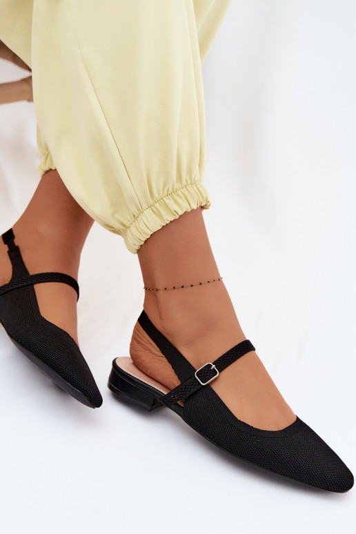 materiaal sandalen Ballerinas Dames met riemen zInart Selrene