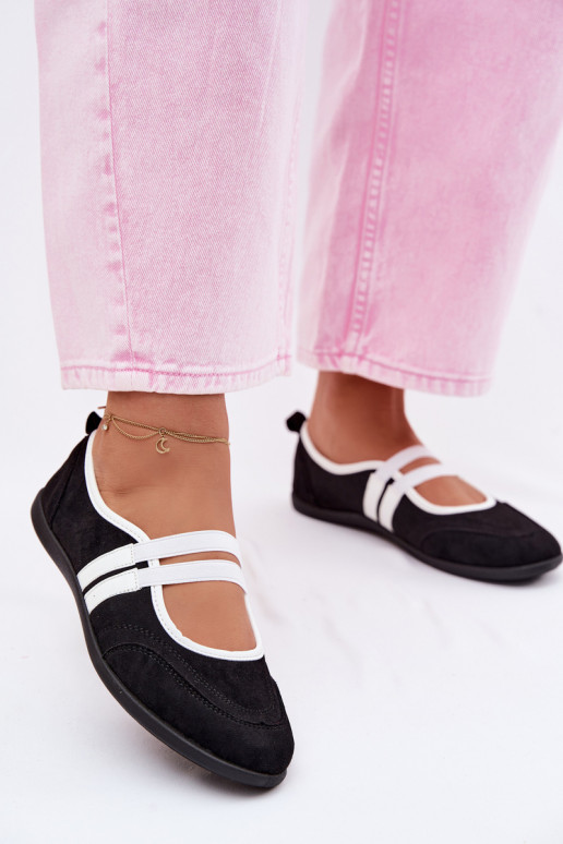 Ballerinas Sportieve stijlElastycznymi Paskami zInart Donatella