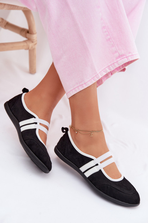 Ballerinas Sportieve stijlElastycznymi Paskami zInart Donatella