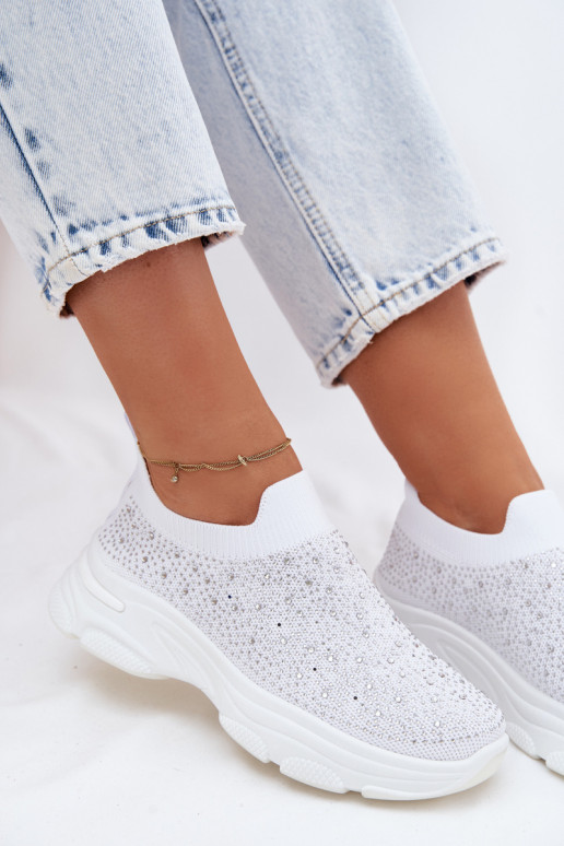 materiaal Persistent model sportschoenen Dames Met Decoratie Initte kleur Melorae