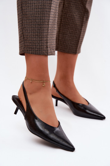 Gelakte sandalen voor damesImitacji Skóry met hakken zInart Averelle 2