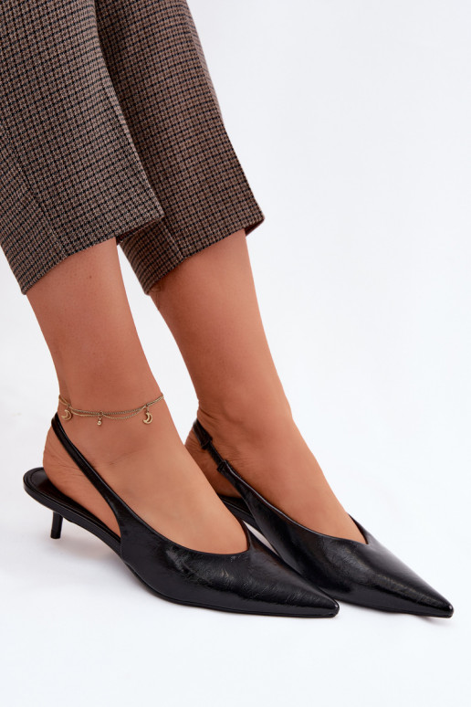 Gelakte sandalen voor damesImitacji Skóry met hakken zInart Averelle