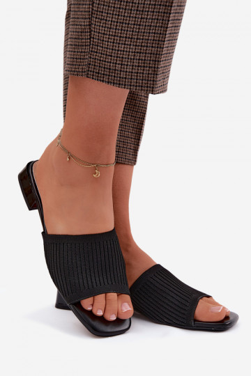 materiaal Damespantoffels met brede hakken zInart Belissea