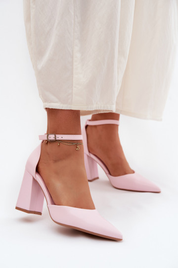 Schoenen met hakkenImitacji Skóry roze Selvra 2