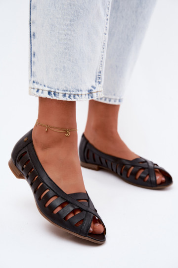 Leer OpengeInerkte ballerinas Het heeftciejka P7540-01 zInart 2