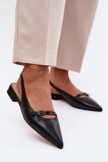 Dames sandalen met brede hakken Tai turiciejka K7449-01 zwart 2