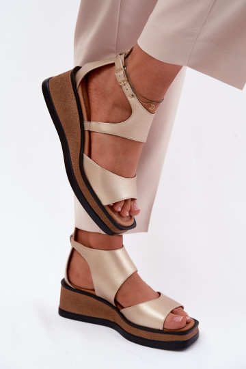 Platform sandalen Tai turiciejka K7471-26 goud