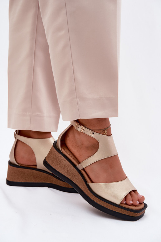 Platform sandalen Tai turiciejka K7471-26 goud