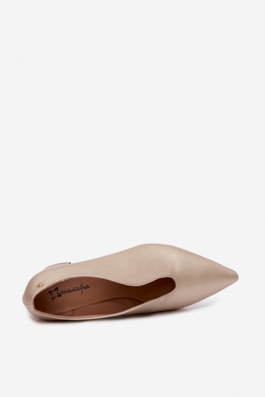 Dames schoenen met hakken Tai turiciejka K7469-26 goud