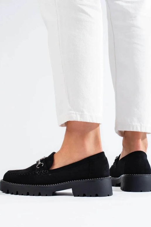 Mocassins met massieve hak Shelovet...