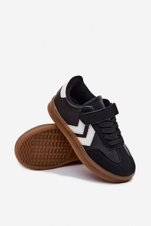Kinder sneakers in zwart Meressa