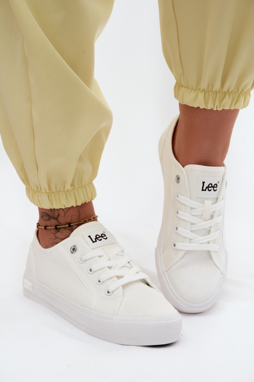 Casual schoenen LEE AVA C INOMEN LOIN 50261001.1FG in wit