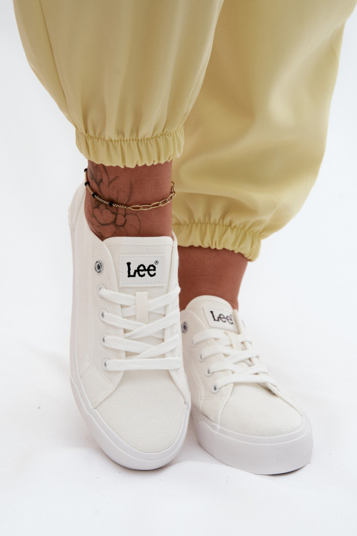 Casual schoenen LEE AVA C INOMEN LOIN 50261001.1FG in wit