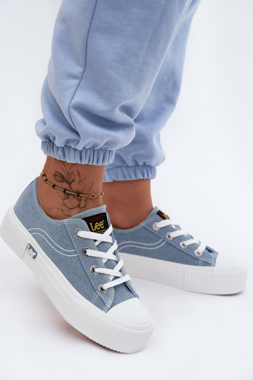 Casual schoenen met platform LEE ISLA C INOMEN LOIN 50261002.21H in denimkleur