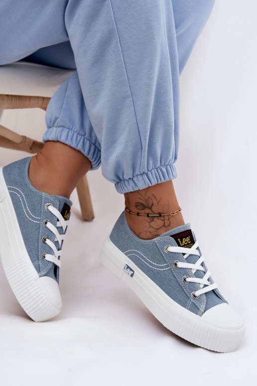 Casual schoenen met platform LEE ISLA C INOMEN LOIN 50261002.21H in denimkleur