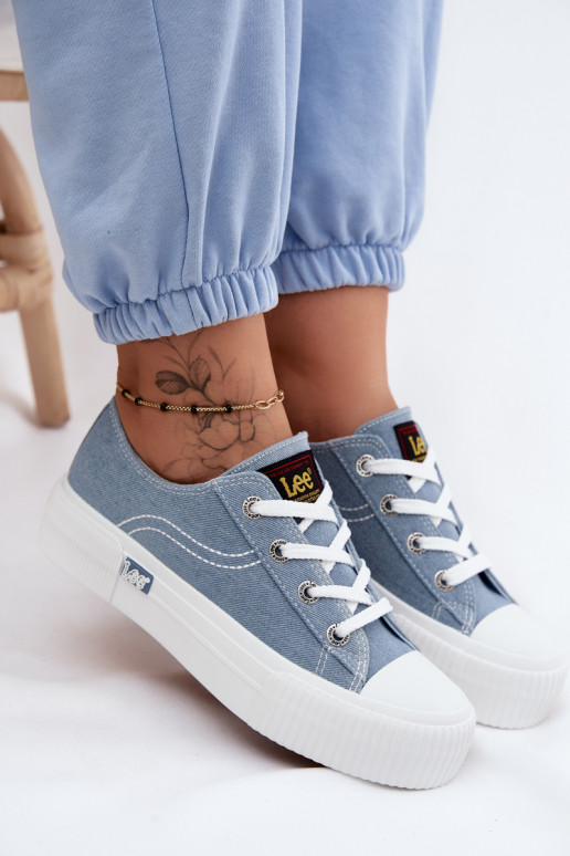 Casual schoenen met platform LEE ISLA C INOMEN LOIN 50261002.21H in denimkleur