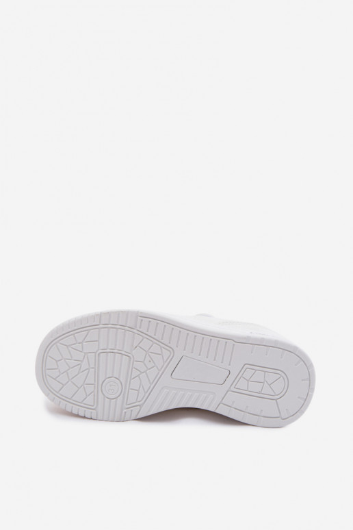 Kindersneakers met plakkende sluitingen wit Neressa