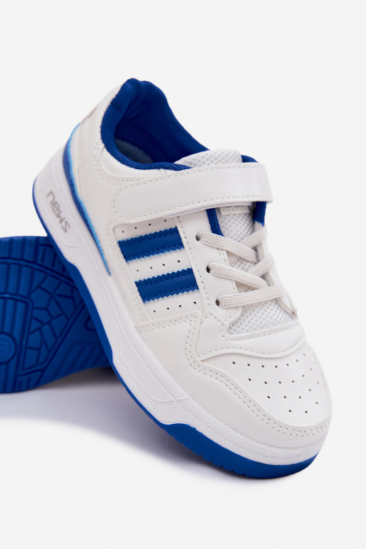 Sneakers model schoenen Kinderen met zelfklevende bevestigingsmiddelen INit-blauIn Neressa